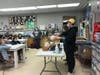 Connolly students observed a demonstration showing how Native Americans made and used tools, such as stone-working and woodworking tools, as a means of adapting their environment to meet their life needs.