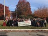 The march concluded at Finley Middle School where participants took a group photo.