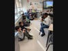 Lawrence Elementary students reading aloud to each other