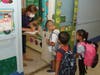 Lawrence Early Childhood Center students going into their new classroom
