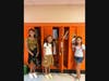 Grade School students decorated their lockers on their first day back. 