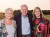 Chair of PBMC Foundation, Emilie Roy Corey, Michael Corey and Chair of PBMC Board of Directors Sherry Patterson