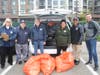 GNWPCD Chairwoman Patty Katz, left, Commissioner Jerry Landsberg, Commissioner Steve Reiter and Superintendent Christopher Murphy, far right, were aided by Assemblywoman Gina Sillitti, third from right, and NCPD Officer Ray Lajara during Shed the Meds.