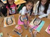 Scholars create their own self-portrait retablos inspired by Mexican painter Frida Kahlo