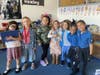On Wednesday, the students dressed as their favorite safety-related profession. 
