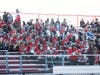 The Glen Cove High School pep band performed during the game