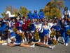 The Varsity cheerleading team marched and performed at the October 29 event. 