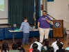 Landing Elementary School students recently experienced an assembly on the impact of an act of kindness.