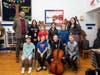 Seven students were selected from Connolly Elementary School.