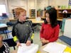 Babylon Elementary School students partnered up for a lesson in writing clarity.