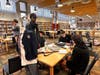 Students interacted with 1950s “artifacts” and decoded secret messages.
