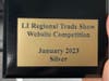 Student business Deja VR took home the silver trophy in the LI Regional Trade Show website competition. 