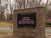The Glen Cove School District held a commemorative ribbon cutting on February 8 to unveil a new digital sign at Glen Cove High School. 