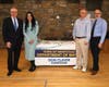Town of Hempstead Supervisor Don Clavin, Liberty New York Water Director of Operations Brenda Wall, Irrigation Association of New York Trustee Michael Dwyer and Town of Hempstead Water Department Commissioner John Reinhardt 