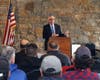 Town of Hempstead Supervisor Don Clavin speaks to the importance of water conservation to preserve the environment, benefit drinking water infrastructure and reduce costs