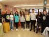The high schoolers also held an international culture fair afterschool. 