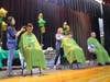 Students participated in the St. Baldrick’s Day celebration by setting a fundraising goal and pledging to shave their heads if they reached it. 
