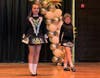 Two students performed an Irish step dance routine. 