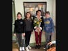 Students thanked Dr. Carol Carter, a co-founder of the facility, by sending her a bouquet of flowers. 