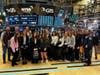 The students had the opportunity to tour the trading floor of the exchange.