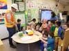 Professionals from a variety of fields including engineering and construction visited the students and spoke about their careers. 