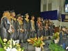 Uniondale High School student musicians performed at the commencement. 