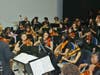 Uniondale High School student musicians performed at the commencement. 