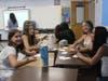 Students worked on team-building activities to get to know each other and build community. 