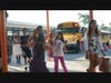 Teachers greeted students at Babylon Memorial Grade School on the first day of classes.