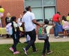 Over 100 fathers showed their support. 