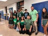 Staff and students wore green to represent Sandy Hook Promise. 