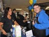 Life skills students served their peers and District staff during a bustling grand opening. 