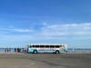 Riverhead High School students excitedly travel on the ACE History of Long Island field trip