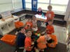 As part of the national anti-bullying awareness initiative, the BES students wore orange.