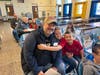 The Student Council at Boyle Road Elementary School in the Comsewogue School District recently welcomed about two dozen veterans from the community to a Veterans Day breakfast. 