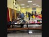 Volunteers with the Port Jefferson Lions Club were at Clinton Avenue Elementary School filling bags with groceries to deliver to those in need throughout the community.
