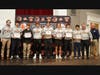 Members of the Babylon boys varsity soccer team.