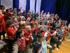 Students at Babylon Elementary School sang their hearts out.