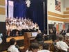 The Babylon Memorial Grade School chorus started out the new year with a bang.