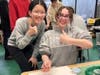 It was an opportunity for the high schoolers to collaborate with their younger peers. 