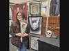 Student Brittany Mobayed had three pieces on display at the show. 
