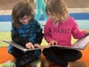 Students at Babylon Elementary School are celebrating Pick a Reading Partner month this March.