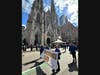 The Comsewogue High School and JFK Middle School marching bands performed at the 264th New York City St. Patrick’s Day Parade. 