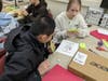 Students also took part in hands-on exercises that demonstrated some of the fundamentals of quantum physics. 