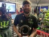 Lindenhurst robotics coach Daniel Cahill, pictured, received the FIRST Robotics Woodie Flowers award at the latest FIRST regional competition. 