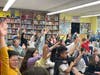 West Gates fifth graders had the opportunity to receive an introductory lesson in Italian. 