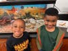 The students took part in the learning lab at the park, where they explored various beach flora and fauna.
