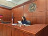 Sixth-grade students in the Valley Stream 24 School District recently debated a Supreme Court case in a Brooklyn courtroom for an interactive lesson on the U.S. Constitution and judicial system.      