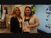 Ms. Jones with ELA Director Teresa Collins.
