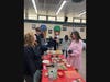 Families were invited to sample the different “restaurants” and leave reviews. 